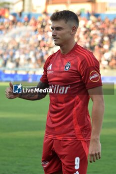 2024-08-02 - Nicholas Bonfanti (Pisa) with new second shirt of Pisa Sporting Club - PISA SC VS INTER - FC INTERNAZIONALE - FRIENDLY MATCH - SOCCER