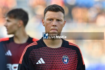 2024-08-02 - Adrian Rus (Pisa) during warmup - PISA SC VS INTER - FC INTERNAZIONALE - FRIENDLY MATCH - SOCCER