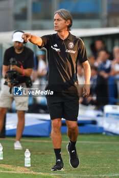 2024-08-02 - Head coach of Pisa Filippo Inzaghi - PISA SC VS INTER - FC INTERNAZIONALE - FRIENDLY MATCH - SOCCER