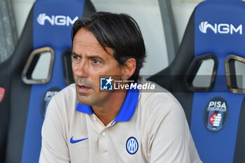 2024-08-02 - Head coach of Inter Simone Inzaghi - PISA SC VS INTER - FC INTERNAZIONALE - FRIENDLY MATCH - SOCCER