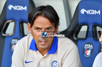 2024-08-02 - Head coach of Inter Simone Inzaghi - PISA SC VS INTER - FC INTERNAZIONALE - FRIENDLY MATCH - SOCCER