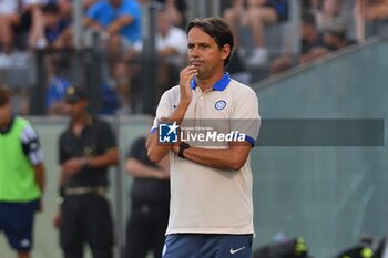 2024-08-02 - Head coach of Inter Simone Inzaghi - PISA SC VS INTER - FC INTERNAZIONALE - FRIENDLY MATCH - SOCCER