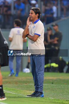 2024-08-02 - Head coach of Inter Simone Inzaghi - PISA SC VS INTER - FC INTERNAZIONALE - FRIENDLY MATCH - SOCCER