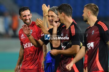 2024-08-02 - Head coach of Pisa Filippo Inzaghi at the end of the match - PISA SC VS INTER - FC INTERNAZIONALE - FRIENDLY MATCH - SOCCER