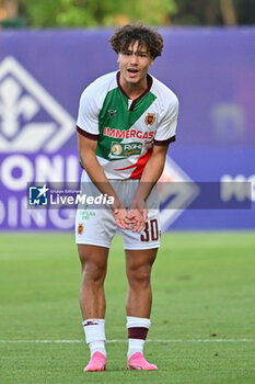 2024-07-19 - AC Reggiana's midfielder Antonio Vergara reacts - ACF FIORENTINA VS AC REGGIANA - FRIENDLY MATCH - SOCCER