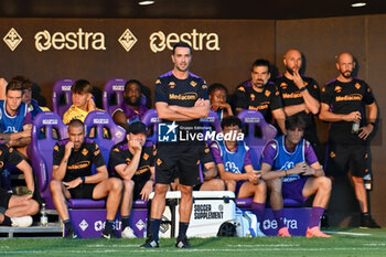 2024-07-19 - ACF Fiorentina's coach Raffaele Palladino - ACF FIORENTINA VS AC REGGIANA - FRIENDLY MATCH - SOCCER