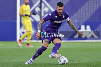 2024-07-19 - ACF Fiorentina's defender Cristiano Biraghi - ACF FIORENTINA VS AC REGGIANA - FRIENDLY MATCH - SOCCER