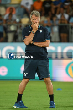 2024-08-03 - Marco Baroni of SS Lazio during the friendly match between Frosinone Calcio vs S.S. Lazio 03rd August 2024 at the Benito Stirpe Stadium in Frosinone - FROSINONE VS LAZIO - FRIENDLY MATCH - SOCCER