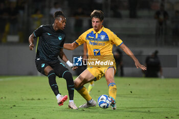 2024-08-03 - Loum Tchaouna of S.S. Lazio during the friendly match between Frosinone Calcio vs S.S. Lazio 03rd August 2024 at the Benito Stirpe Stadium in Frosinone - FROSINONE VS LAZIO - FRIENDLY MATCH - SOCCER