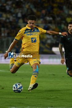 2024-08-03 - Marvin Cuni of Frosinone Calcio during the friendly match between Frosinone Calcio vs S.S. Lazio 03rd August 2024 at the Benito Stirpe Stadium in Frosinone - FROSINONE VS LAZIO - FRIENDLY MATCH - SOCCER