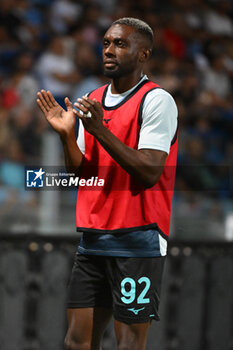 2024-08-03 - Akpa Akpro of S.S.Lazio during the friendly match between Frosinone Calcio vs S.S. Lazio 03rd August 2024 at the Benito Stirpe Stadium in Frosinone - FROSINONE VS LAZIO - FRIENDLY MATCH - SOCCER