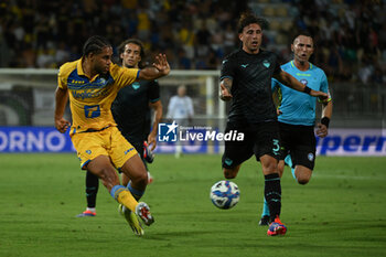 2024-08-03 - Fares Ghedjemis of Frosinone Calcio during the friendly match between Frosinone Calcio vs S.S. Lazio 03rd August 2024 at the Benito Stirpe Stadium in Frosinone - FROSINONE VS LAZIO - FRIENDLY MATCH - SOCCER