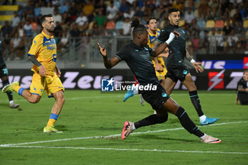 2024-08-03 - Loum Tchaouna of S.S. Lazio during the friendly match between Frosinone Calcio vs S.S. Lazio 03rd August 2024 at the Benito Stirpe Stadium in Frosinone - FROSINONE VS LAZIO - FRIENDLY MATCH - SOCCER