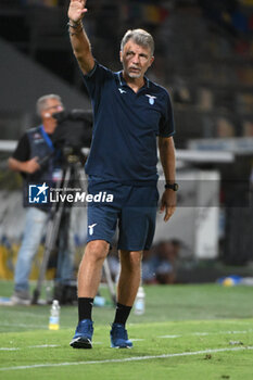 2024-08-03 - Marco Baroni of S.S. Lazio during the friendly match between Frosinone Calcio vs S.S. Lazio 03rd August 2024 at the Benito Stirpe Stadium in Frosinone - FROSINONE VS LAZIO - FRIENDLY MATCH - SOCCER