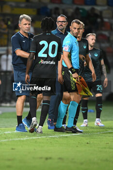 2024-08-03 - Loum Tchaouna of S.S. Lazio during the friendly match between Frosinone Calcio vs S.S. Lazio 03rd August 2024 at the Benito Stirpe Stadium in Frosinone - FROSINONE VS LAZIO - FRIENDLY MATCH - SOCCER