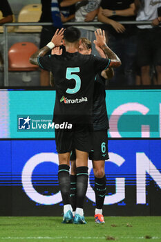 2024-08-03 - Matias Vecino of S.S. Lazio during the friendly match between Frosinone Calcio vs S.S. Lazio 03rd August 2024 at the Benito Stirpe Stadium in Frosinone - FROSINONE VS LAZIO - FRIENDLY MATCH - SOCCER