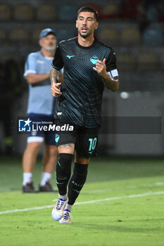 2024-08-03 - Mattia Zaccagni of S.S. Lazio during the friendly match between Frosinone Calcio vs S.S. Lazio 03rd August 2024 at the Benito Stirpe Stadium in Frosinone - FROSINONE VS LAZIO - FRIENDLY MATCH - SOCCER