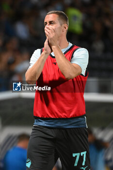 2024-08-03 - Adam Marusic of S.S. Lazio during the friendly match between Frosinone Calcio vs S.S. Lazio 03rd August 2024 at the Benito Stirpe Stadium in Frosinone - FROSINONE VS LAZIO - FRIENDLY MATCH - SOCCER