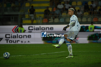 2024-08-03 - Michele Cerofolini of Frosinone Calcio during the friendly match between Frosinone Calcio vs S.S. Lazio 03rd August 2024 at the Benito Stirpe Stadium in Frosinone - FROSINONE VS LAZIO - FRIENDLY MATCH - SOCCER