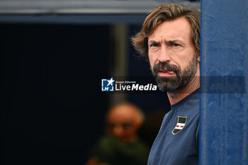 2024-08-03 - UC Sampdoria's coach Andrea Pirlo - EMPOLI FC VS UC SAMPDORIA - FRIENDLY MATCH - SOCCER