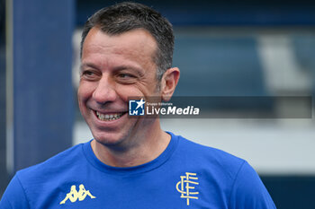 2024-08-03 - Empoli FC's coach Roberto D'Aversa - EMPOLI FC VS UC SAMPDORIA - FRIENDLY MATCH - SOCCER