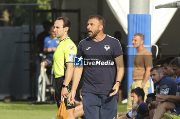 2024-07-17 - Paolo Zanetti Head Coach of Hellas Verona during Hellas Verona FC vs Top 22 Dilettanti Verona, 1° Test Match, at Centro Sportivo 'La Pineta' on Folgaria (TN), on July 17, 2024. - HELLAS VERONA FC VS TOP 22 DILETTANTI VERONA - FRIENDLY MATCH - SOCCER