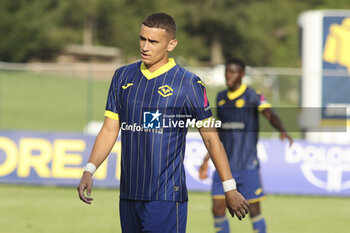 2024-07-17 - Stefan Mitrovic of Hellas Verona during Hellas Verona FC vs Top 22 Dilettanti Verona, 1° Test Match, at Centro Sportivo 'La Pineta' on Folgaria (TN), on July 17, 2024. - HELLAS VERONA FC VS TOP 22 DILETTANTI VERONA - FRIENDLY MATCH - SOCCER