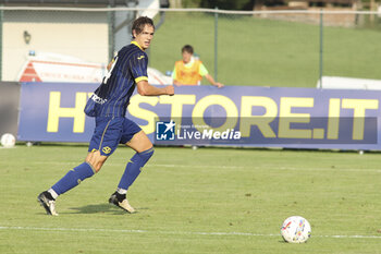 2024-07-17 - Daniele Ghilardi of Hellas Verona during Hellas Verona FC vs Top 22 Dilettanti Verona, 1° Test Match, at Centro Sportivo 'La Pineta' on Folgaria (TN), on July 17, 2024. - HELLAS VERONA FC VS TOP 22 DILETTANTI VERONA - FRIENDLY MATCH - SOCCER