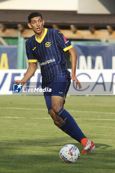 2024-07-17 - Agostin Luna of Hellas Verona during Hellas Verona FC vs Top 22 Dilettanti Verona, 1° Test Match, at Centro Sportivo 'La Pineta' on Folgaria (TN), on July 17, 2024. - HELLAS VERONA FC VS TOP 22 DILETTANTI VERONA - FRIENDLY MATCH - SOCCER