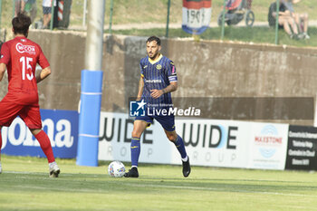 2024-07-17 - Federico Ceccerini of Hellas Verona during Hellas Verona FC vs Top 22 Dilettanti Verona, 1° Test Match, at Centro Sportivo 'La Pineta' on Folgaria (TN), on July 17, 2024. - HELLAS VERONA FC VS TOP 22 DILETTANTI VERONA - FRIENDLY MATCH - SOCCER