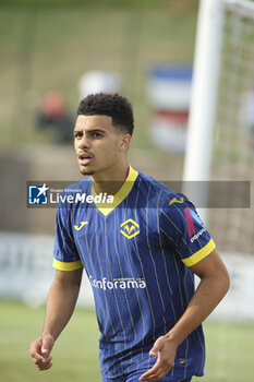 2024-07-17 - Elayis Tavsan of Hellas Verona during Hellas Verona FC vs Top 22 Dilettanti Verona, 1° Test Match, at Centro Sportivo 'La Pineta' on Folgaria (TN), on July 17, 2024. - HELLAS VERONA FC VS TOP 22 DILETTANTI VERONA - FRIENDLY MATCH - SOCCER