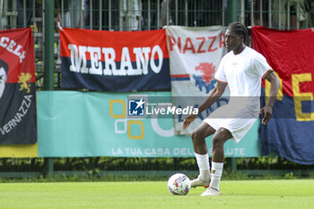 2024-07-20 - Issah Doumbia of Venezia FC during Genoa CFC vs Venezia FC, Test Match pre season Serie A Enilive 2024-25, at Centro Sportivo 