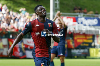 2024-07-20 - Caleb Ekuban of Genoa CFC during Genoa CFC vs Venezia FC, Test Match pre season Serie A Enilive 2024-25, at Centro Sportivo 