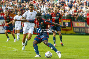 2024-07-20 - Caleb Ekuban of Genoa CFC during Genoa CFC vs Venezia FC, Test Match pre season Serie A Enilive 2024-25, at Centro Sportivo 