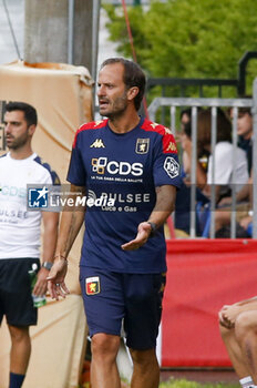 2024-07-20 - Alberto Gilardino Head Coach of Genoa CFC during Genoa CFC vs Venezia FC, Test Match pre season Serie A Enilive 2024-25, at Centro Sportivo 