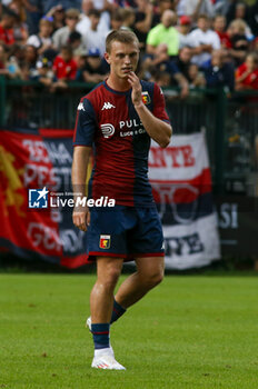 2024-07-20 - Albert Gudmundsson of Genoa CFC gestures during Genoa CFC vs Venezia FC, Test Match pre season Serie A Enilive 2024-25, at Centro Sportivo 