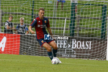 2024-07-20 - Emil Bohinen  of Genoa CFC play the ball during Genoa CFC vs Venezia FC, Test Match pre season Serie A Enilive 2024-25, at Centro Sportivo 