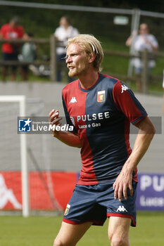 2024-07-20 - Morten Thorsby of Genoa CFC during Genoa CFC vs Venezia FC, Test Match pre season Serie A Enilive 2024-25, at Centro Sportivo 