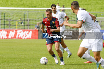 2024-07-20 - Albert Gudmundsson of Genoa CFC play the ball during Genoa CFC vs Venezia FC, Test Match pre season Serie A Enilive 2024-25, at Centro Sportivo 