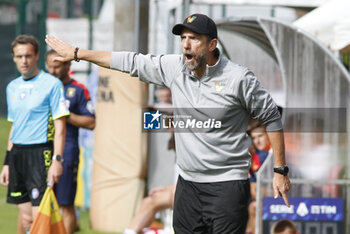 2024-07-20 - Eusebio Di Francesco Head Coach of Venezia FC during Genoa CFC vs Venezia FC, Test Match pre season Serie A Enilive 2024-25, at Centro Sportivo 