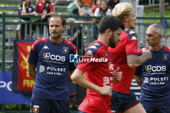 2024-07-20 - Alberto Gilardino Head Coach of Genoa CFC during Genoa CFC vs Venezia FC, Test Match pre season Serie A Enilive 2024-25, at Centro Sportivo 