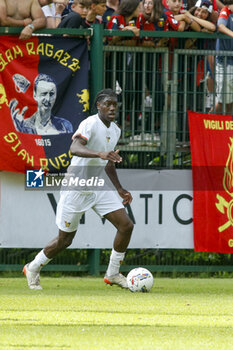 2024-07-20 - Issah Doumbia of Venezia FC play the ball during Genoa CFC vs Venezia FC, Test Match pre season Serie A Enilive 2024-25, at Centro Sportivo 