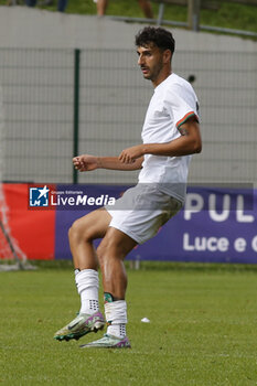 2024-07-20 - Nunzio Lella of Venezia FC play the ball during Genoa CFC vs Venezia FC, Test Match pre season Serie A Enilive 2024-25, at Centro Sportivo 