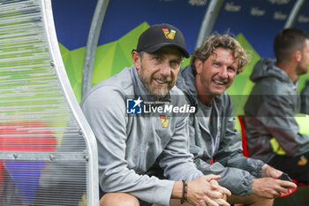 2024-07-20 - Eusebio Di Francesco Head Coach of Venezia FC during Genoa CFC vs Venezia FC, Test Match pre season Serie A Enilive 2024-25, at Centro Sportivo 