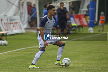 2024-07-24 - Elayis Tavsan of Hellas Verona during Hellas Verona FC vs Virtus Verona FC, 3° Test Match, at Centro Sportivo 'La Pineta' on Folgaria (TN), on July 24, 2024. - HELLAS VERONA FC VS VIRTUS VERONA - FRIENDLY MATCH - SOCCER