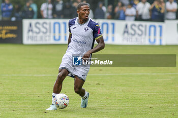 2024-07-24 - Jackson Tchatchoua of Hellas Verona during Hellas Verona FC vs Virtus Verona FC, 3° Test Match, at Centro Sportivo 'La Pineta' on Folgaria (TN), on July 24, 2024. - HELLAS VERONA FC VS VIRTUS VERONA - FRIENDLY MATCH - SOCCER