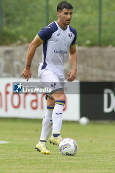 2024-07-24 - Dani Silva of Hellas Verona during Hellas Verona FC vs Virtus Verona FC, 3° Test Match, at Centro Sportivo 'La Pineta' on Folgaria (TN), on July 24, 2024. - HELLAS VERONA FC VS VIRTUS VERONA - FRIENDLY MATCH - SOCCER