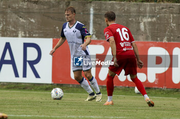 2024-07-24 - Martin Frese of Hellas Verona during Hellas Verona FC vs Virtus Verona FC, 3° Test Match, at Centro Sportivo 'La Pineta' on Folgaria (TN), on July 24, 2024. - HELLAS VERONA FC VS VIRTUS VERONA - FRIENDLY MATCH - SOCCER