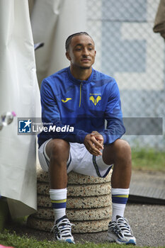 2024-07-24 - Dailon Livramento of Hellas Verona FC during Hellas Verona FC vs Virtus Verona FC, 3° Test Match, at Centro Sportivo 'La Pineta' on Folgaria (TN), on July 24, 2024. - HELLAS VERONA FC VS VIRTUS VERONA - FRIENDLY MATCH - SOCCER