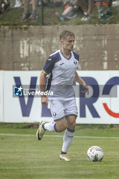 2024-07-24 - Martin Frese of Hellas Verona during Hellas Verona FC vs Virtus Verona FC, 3° Test Match, at Centro Sportivo 'La Pineta' on Folgaria (TN), on July 24, 2024. - HELLAS VERONA FC VS VIRTUS VERONA - FRIENDLY MATCH - SOCCER